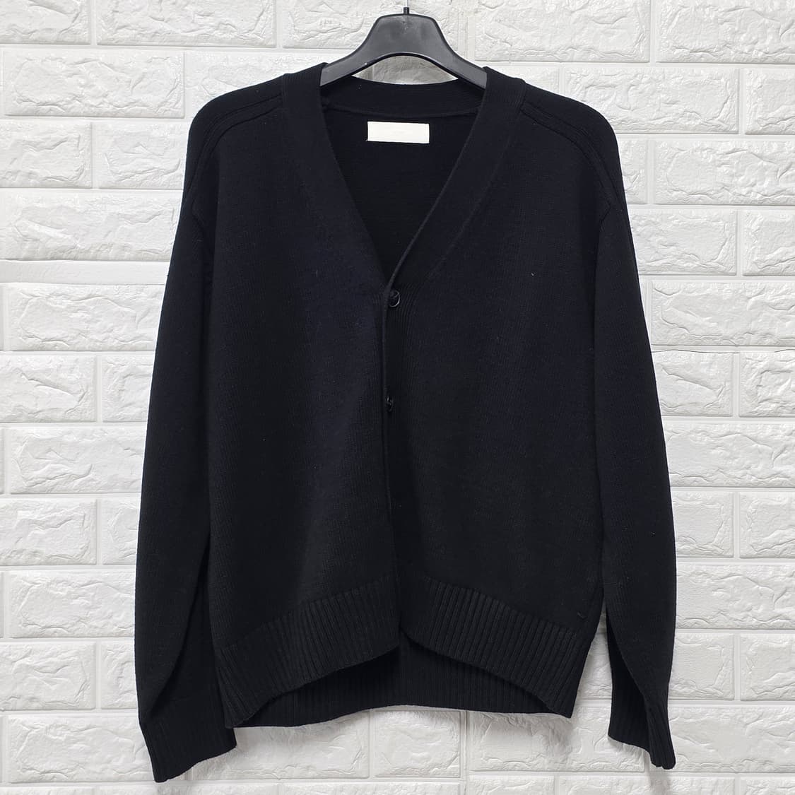 미나브 블랙 아크릴 가디건 L 상품이미지1