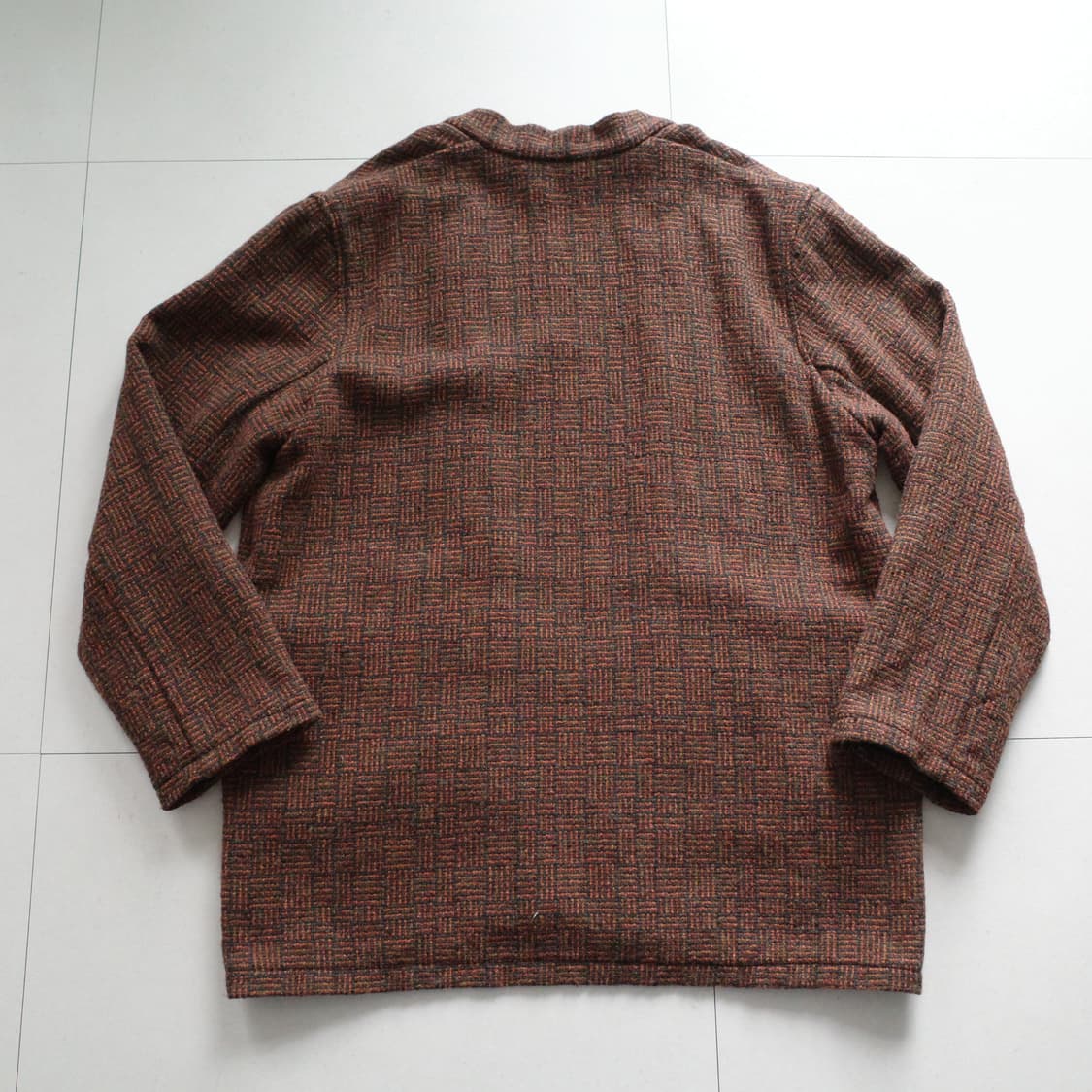 캐피탈 17FW 트위드 울 린넨 샤카 코트 XL사이즈 상품이미지8