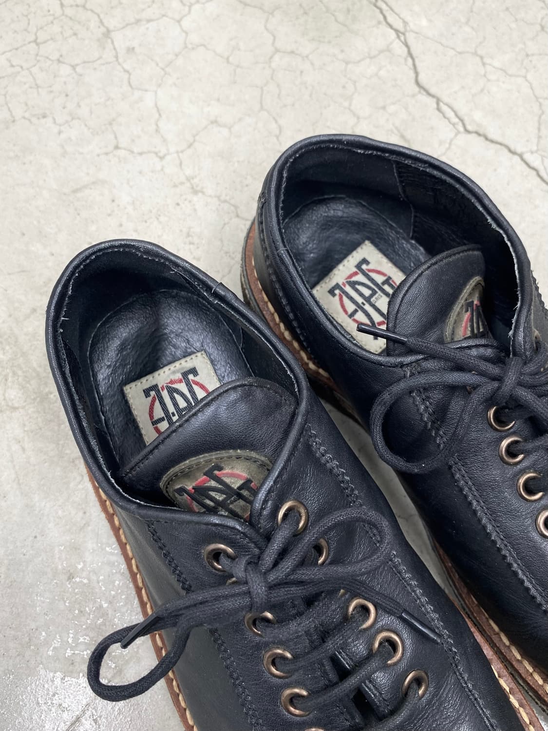 장폴고티에 JPG 스퀘어 토 레더 슈즈 상품이미지7