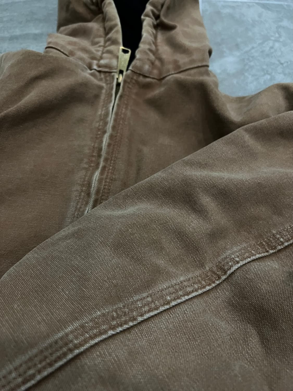 (XL) 칼하트 후드 덕 액티브 보이즈 자켓 YYJ130 BRN 브라운 상품이미지7