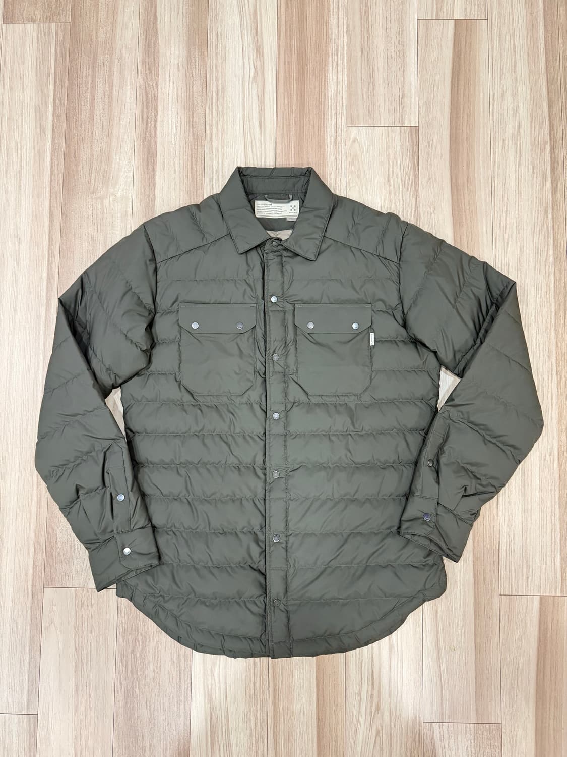 하그로프스 TALLBERG 셔켓 다운 자켓 M (100) / 새상품 상품이미지2