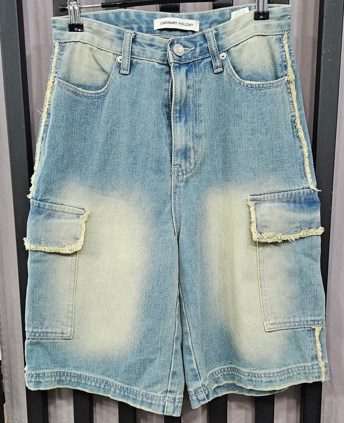 ORDINARY HOLIDAY 데님 카고 와이드 28 상품이미지1