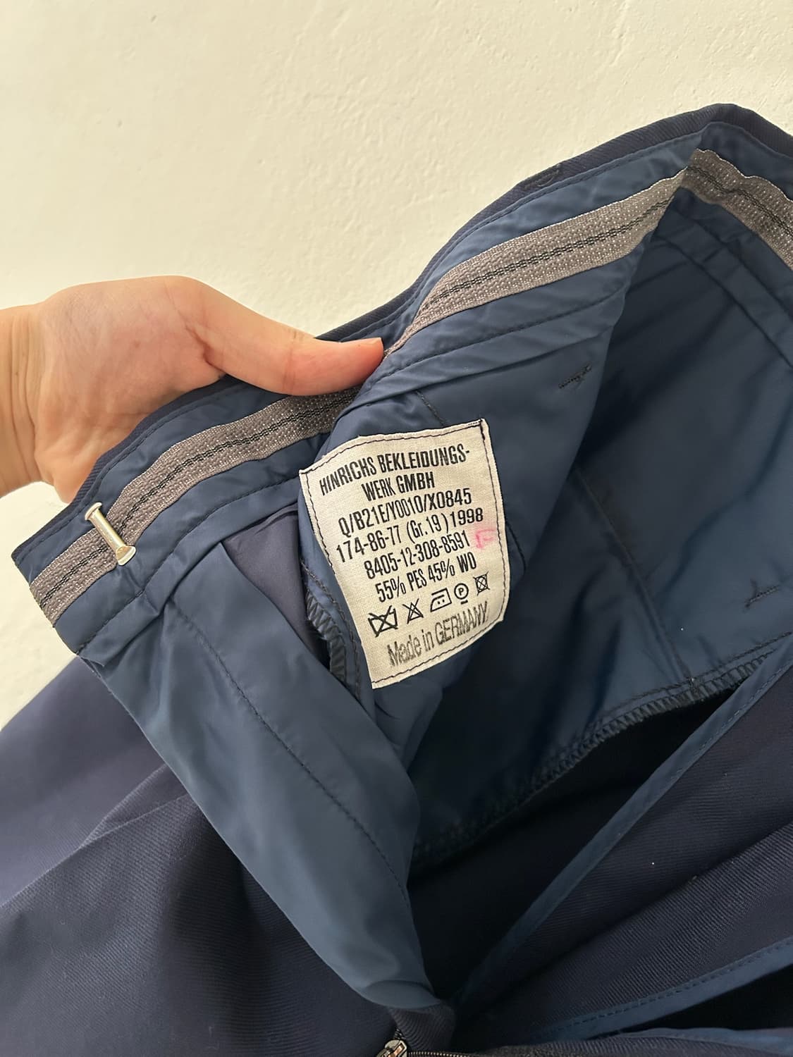 90’s German navy officer pants 상품이미지4