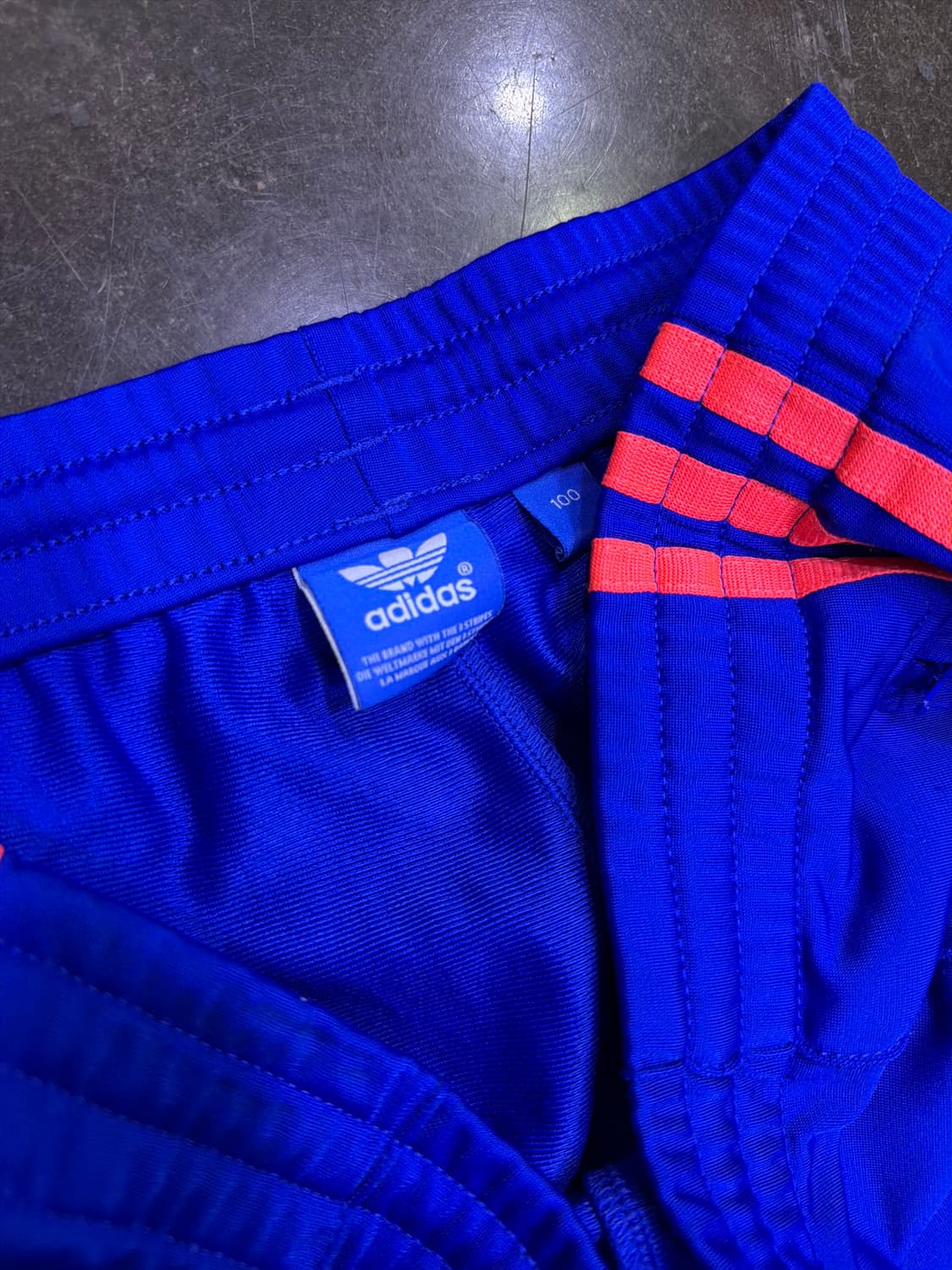 아디다스 파이어버드 트랙팬츠 블루 핑크 100 상품이미지6