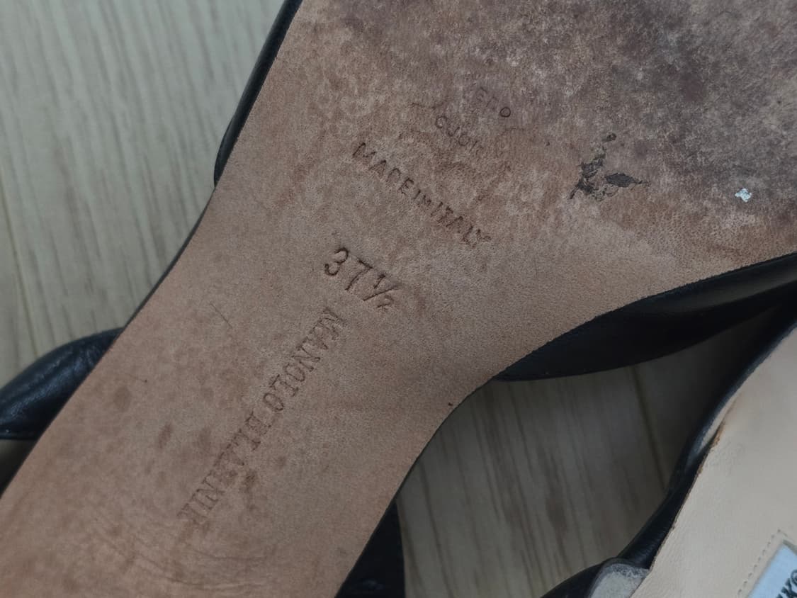 마놀로 블라닉 슬링백 펌프스 37.5 상품이미지6