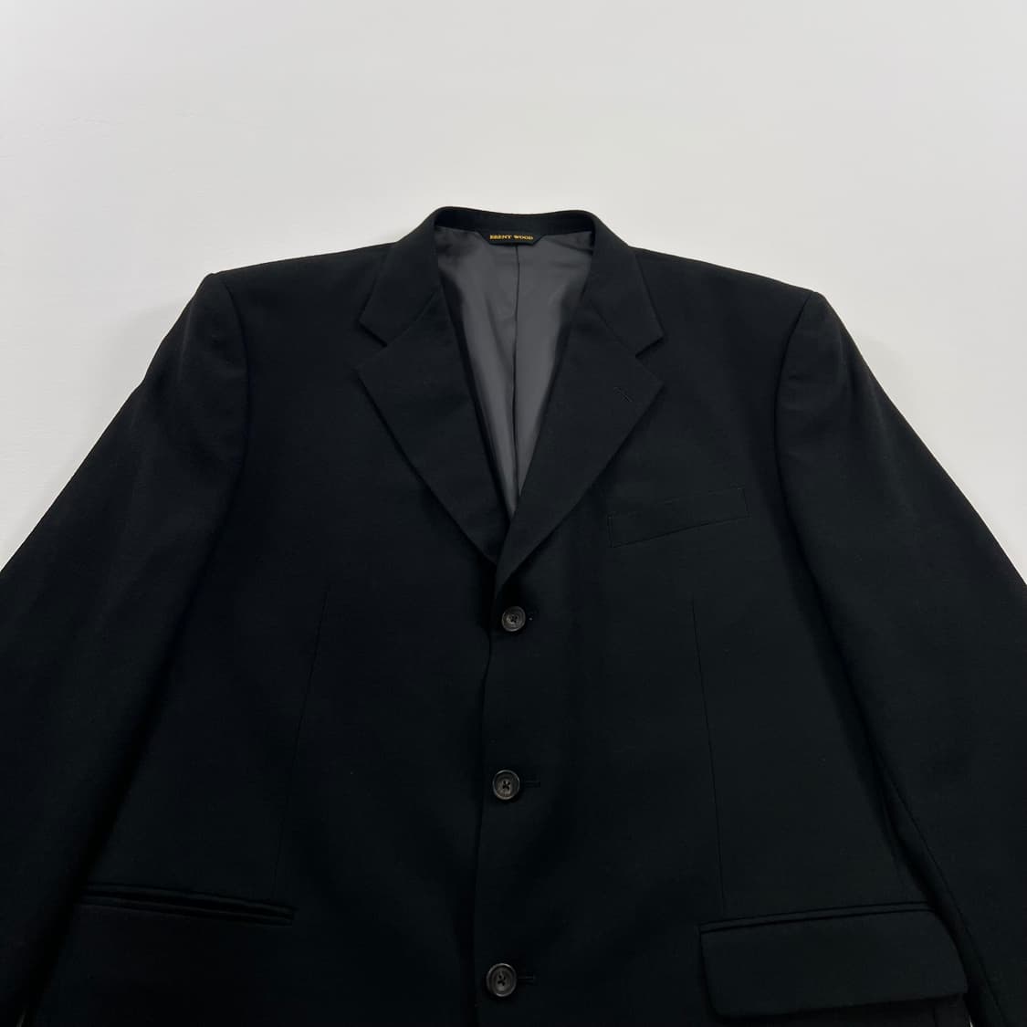 브렌트우드 블랙 울 블레이저 상품이미지2