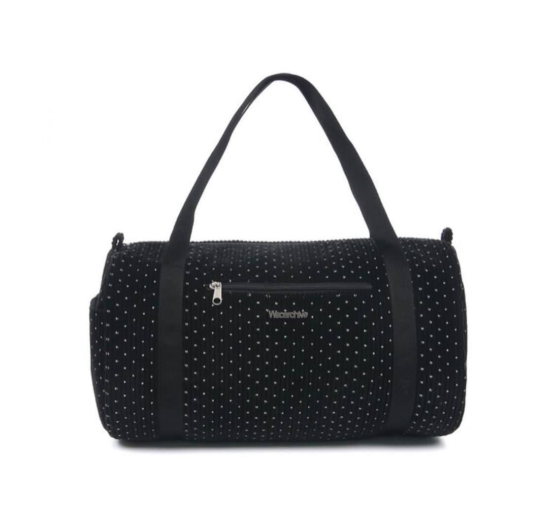 wsc archive 도트 배럴백 블랙 상품이미지1