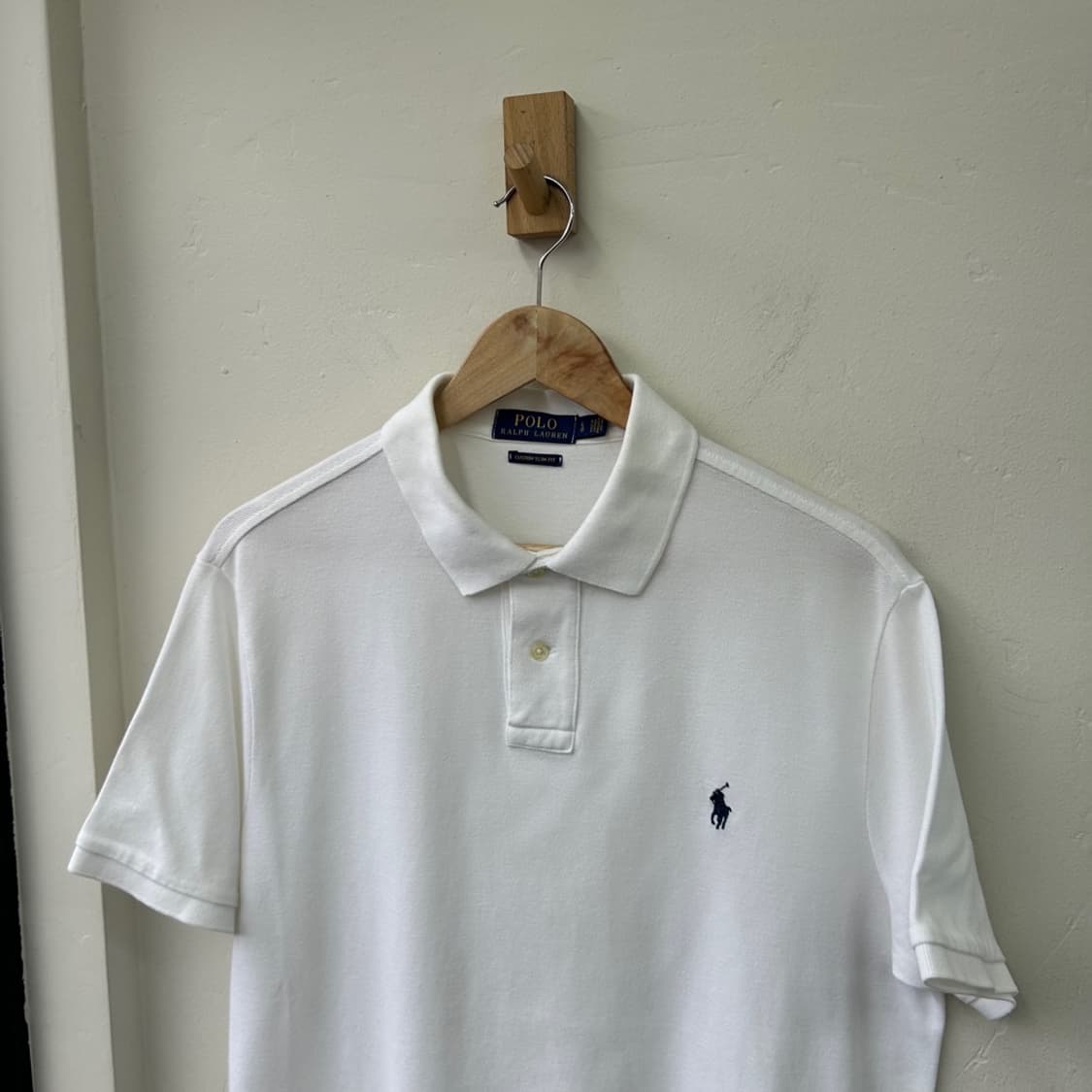 16773 - 폴로 랄프로렌 화이트 반팔 카라티 상품이미지1