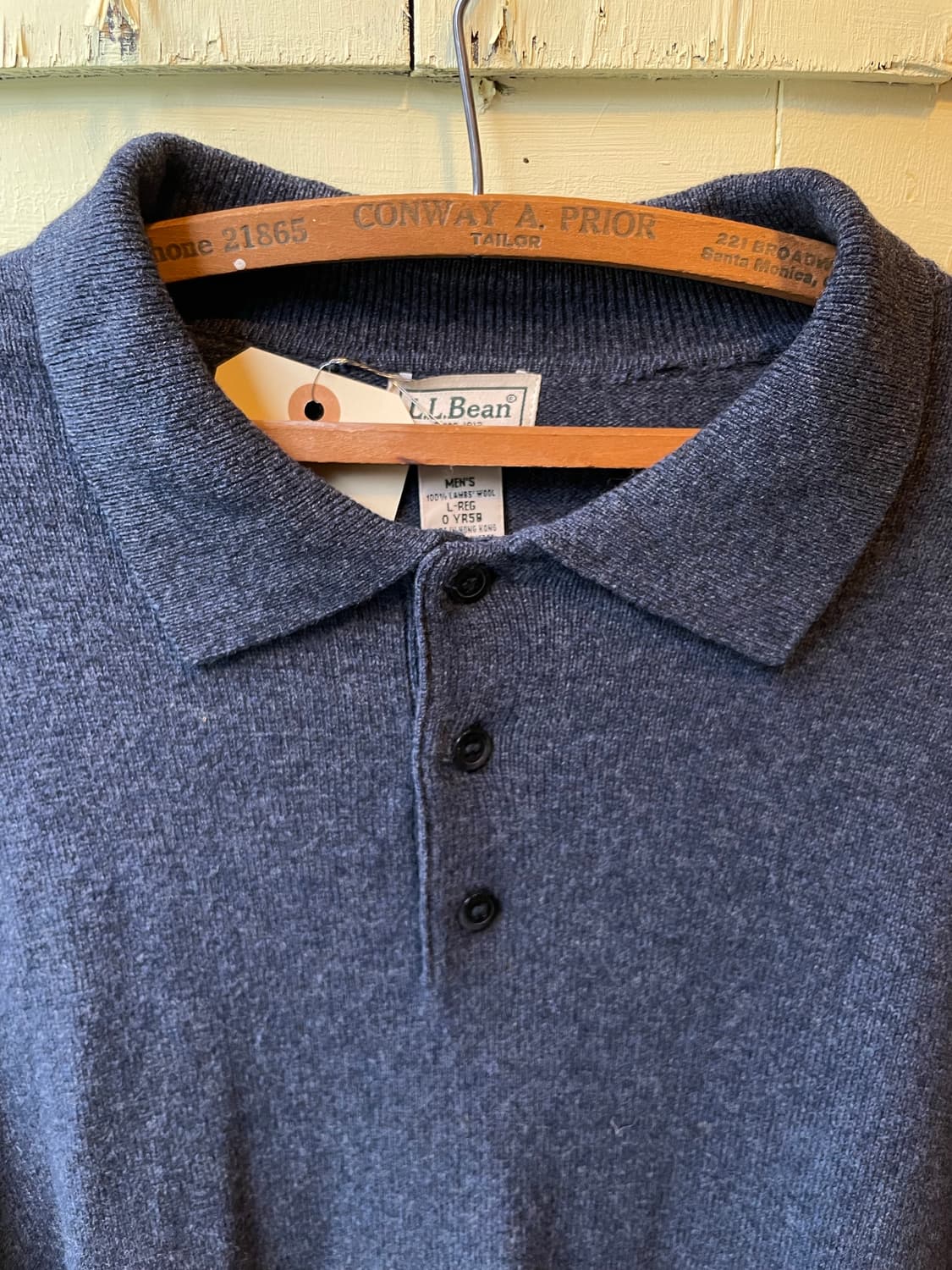 90s Vintage L.L.Bean Lambswool Knit 상품이미지2