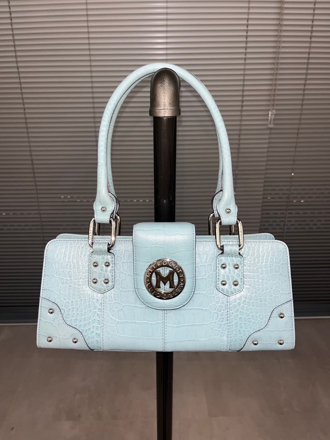 Metro City sky blue shoulder bag 상품이미지4
