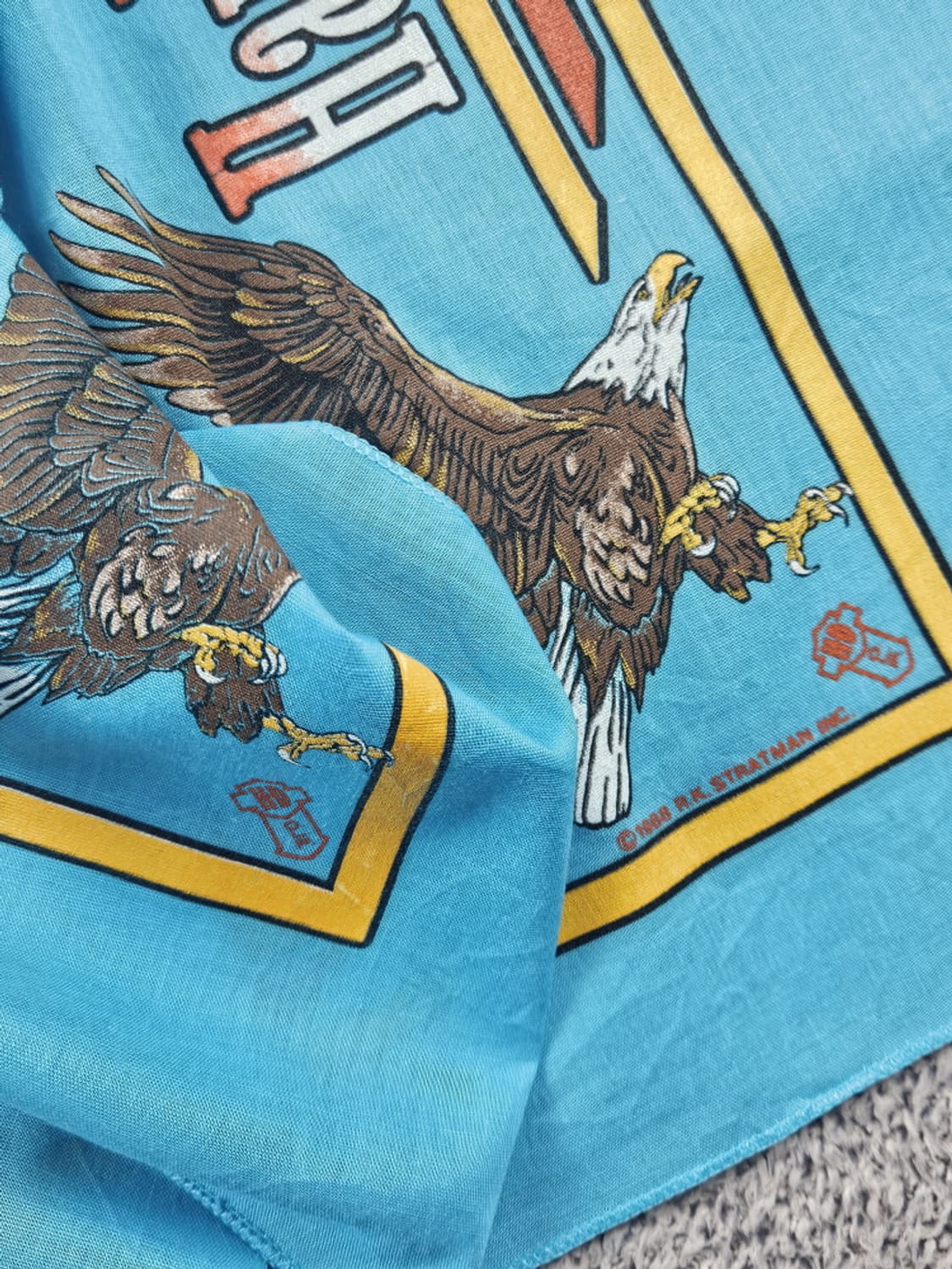 할리데이비슨 스카이 이글 패턴 반다나 ( 53X53 )/ 10651 상품이미지4