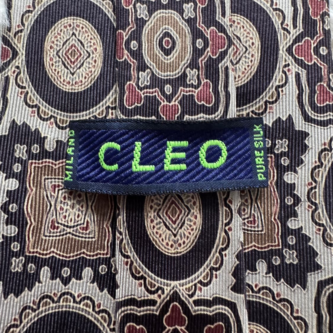 CLEO 일본빈티지 y2k 빈티지넥타이 에스닉 모리걸 넥타이 스카프 F 상품이미지4