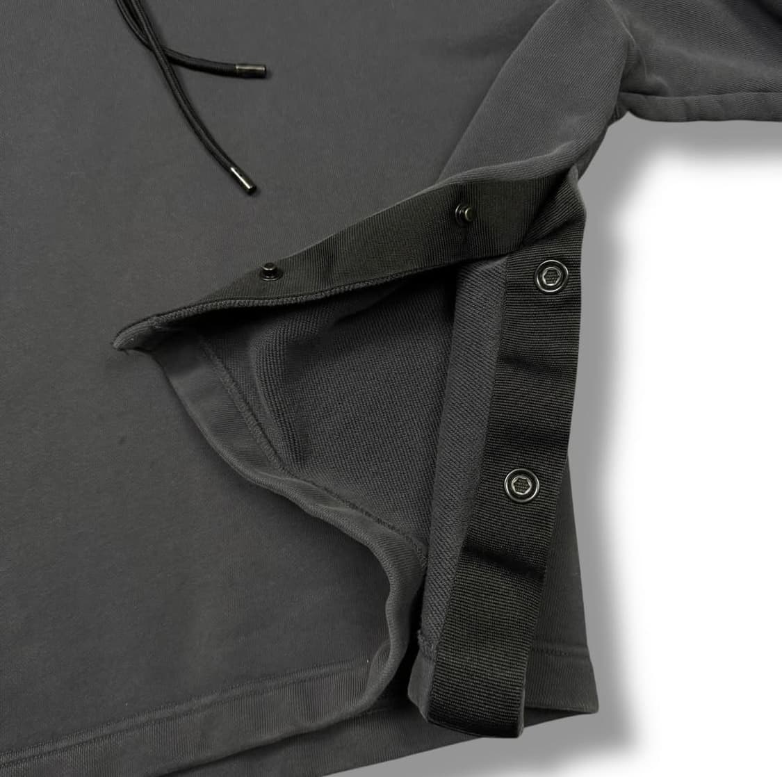 솔리드옴므 사이드 버튼 후드티 상품이미지4