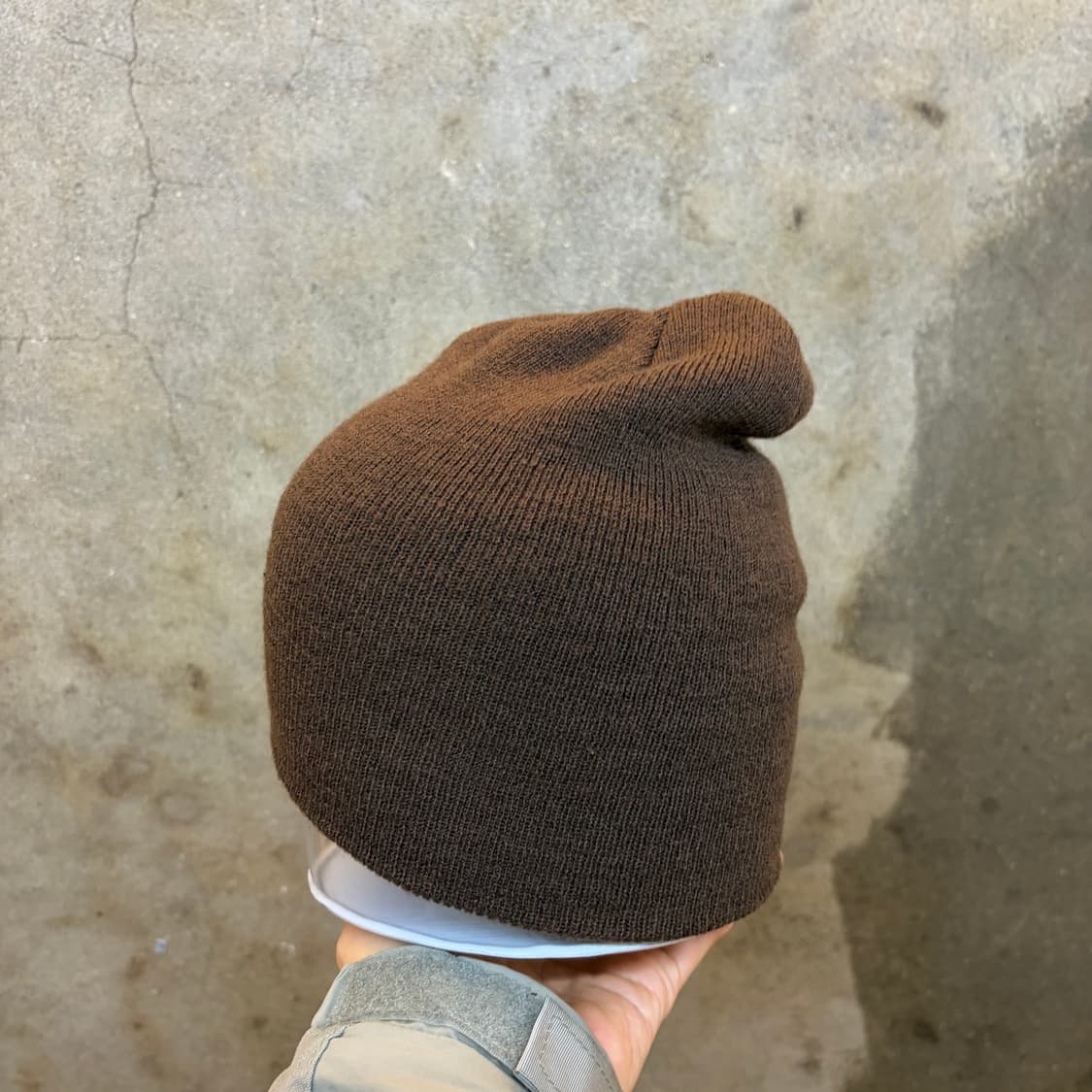 USA 빈티지 무지 니트 비니 상품이미지3