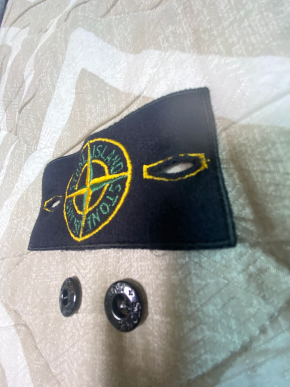 스톤아일랜드 정품 와펜과 단추 2개 셋트 상품이미지4