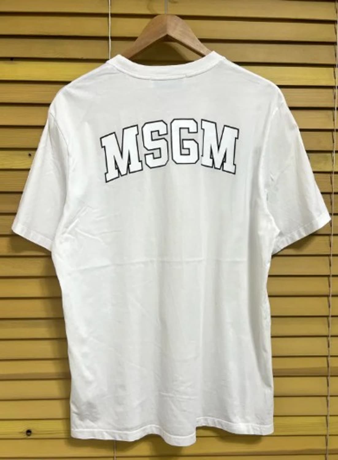 MSGM 엠에스지엠 남성 라운드반팔티셔츠 M 상품이미지3