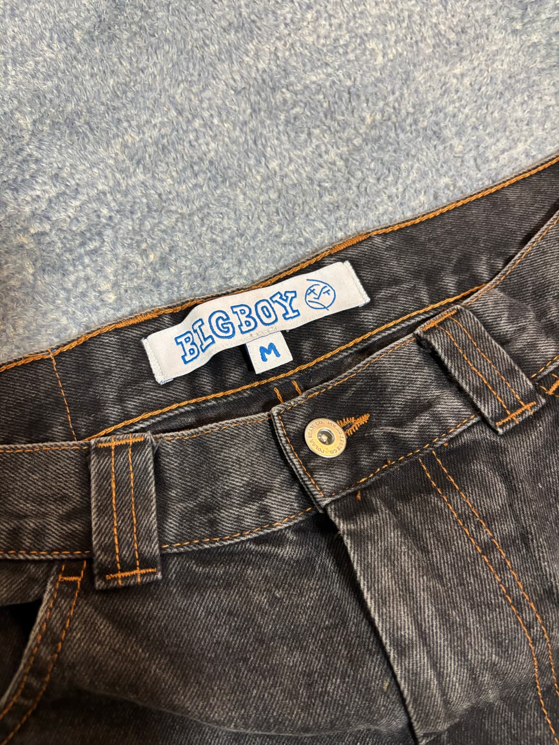 Polar big boy pants - washed black 상품이미지4