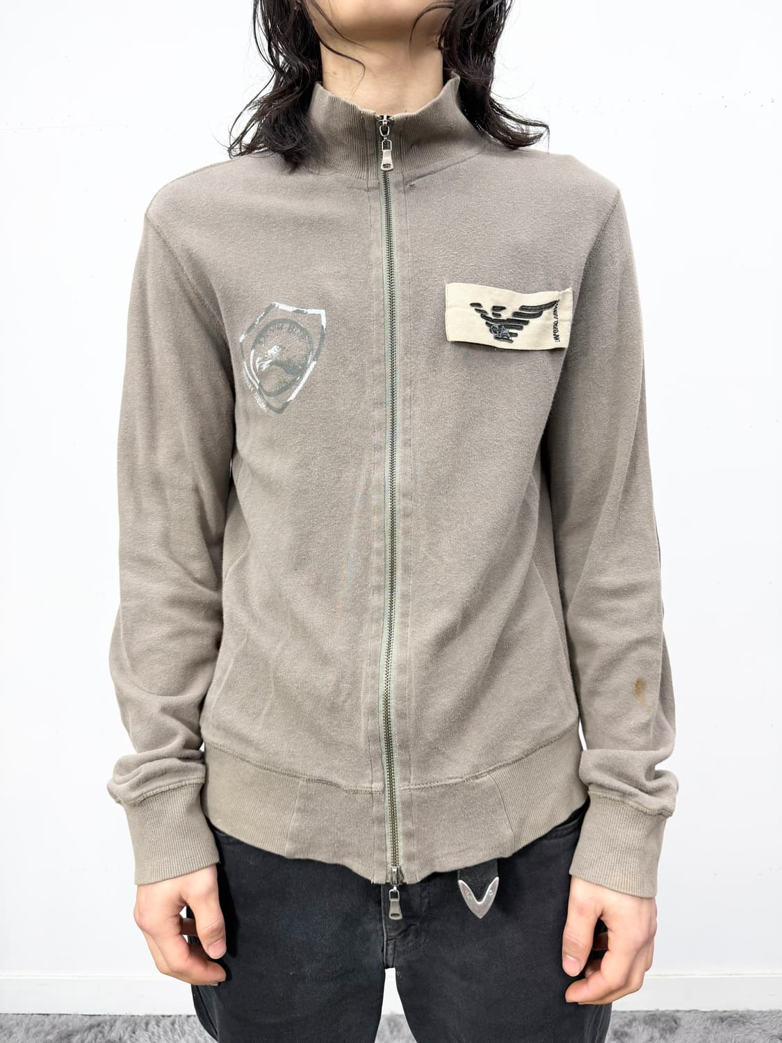 Emporio Armani cotton Zip Jacket 상품이미지1