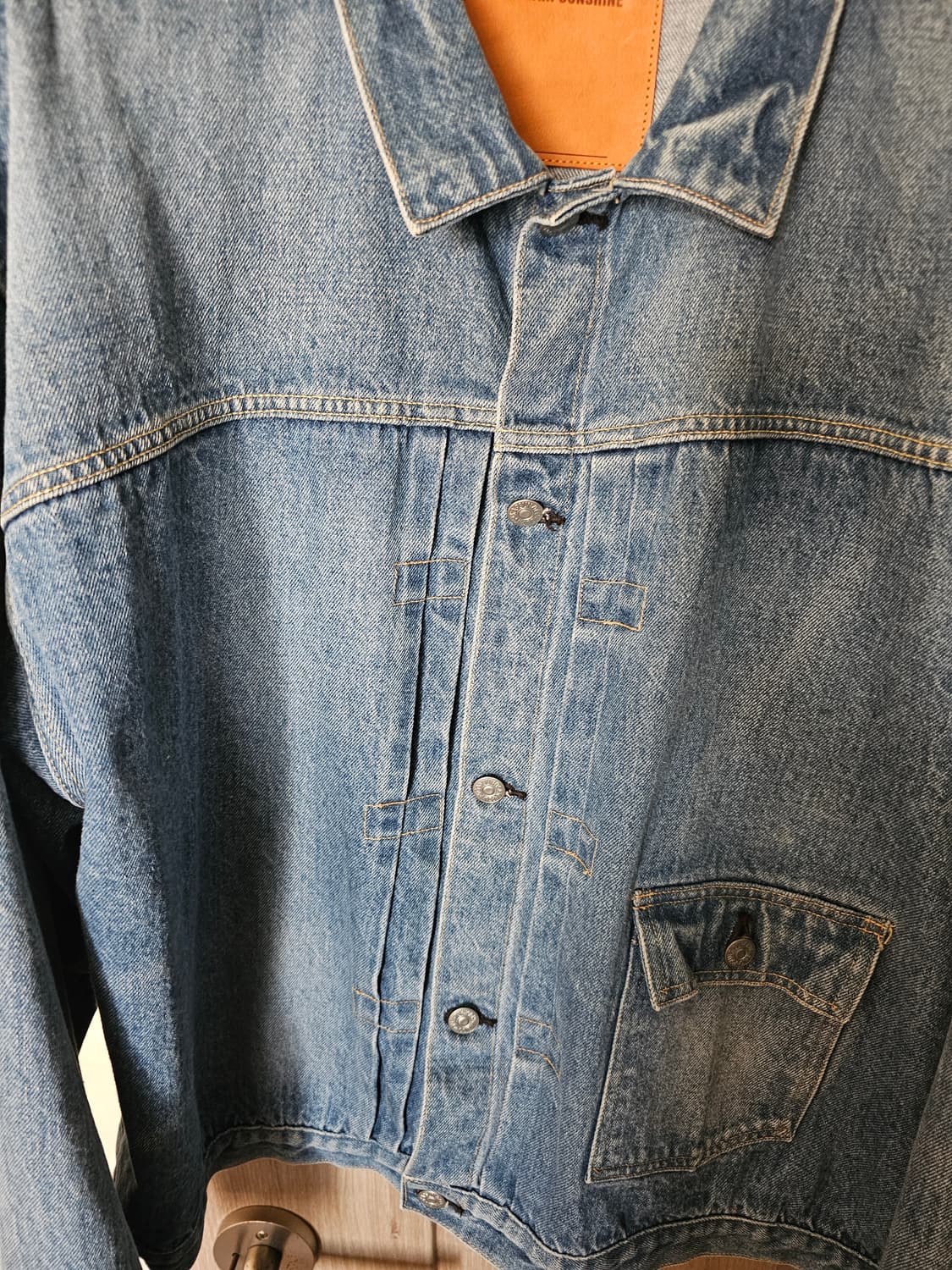 캡틴선샤인 24ss 데님 트러커 자켓 42사이즈 타입원 1세대 상품이미지2