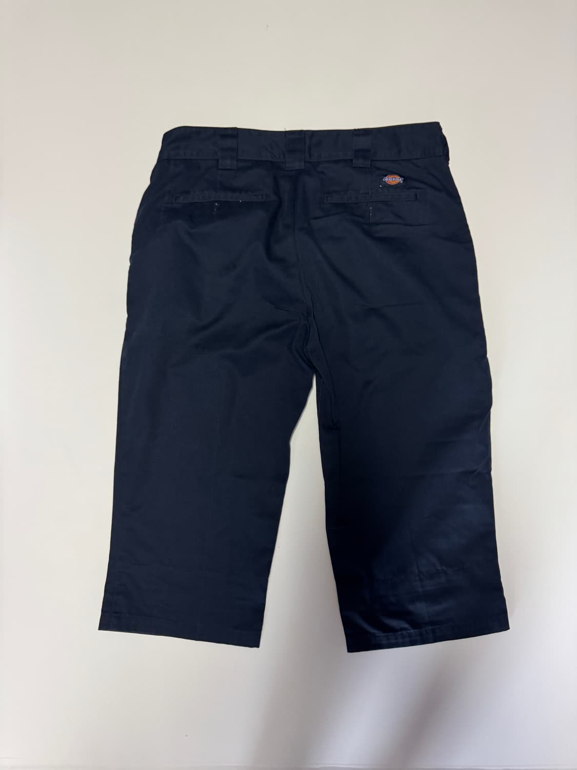 디키즈 Dickies 워크 치노 면 7부바지 네이비 34 상품이미지1