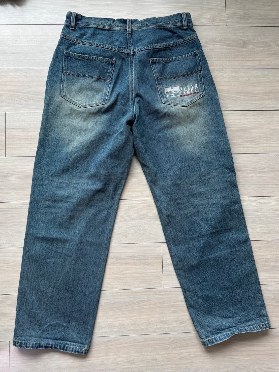 테켓 teket 인디고 중청바지 m  상품이미지6