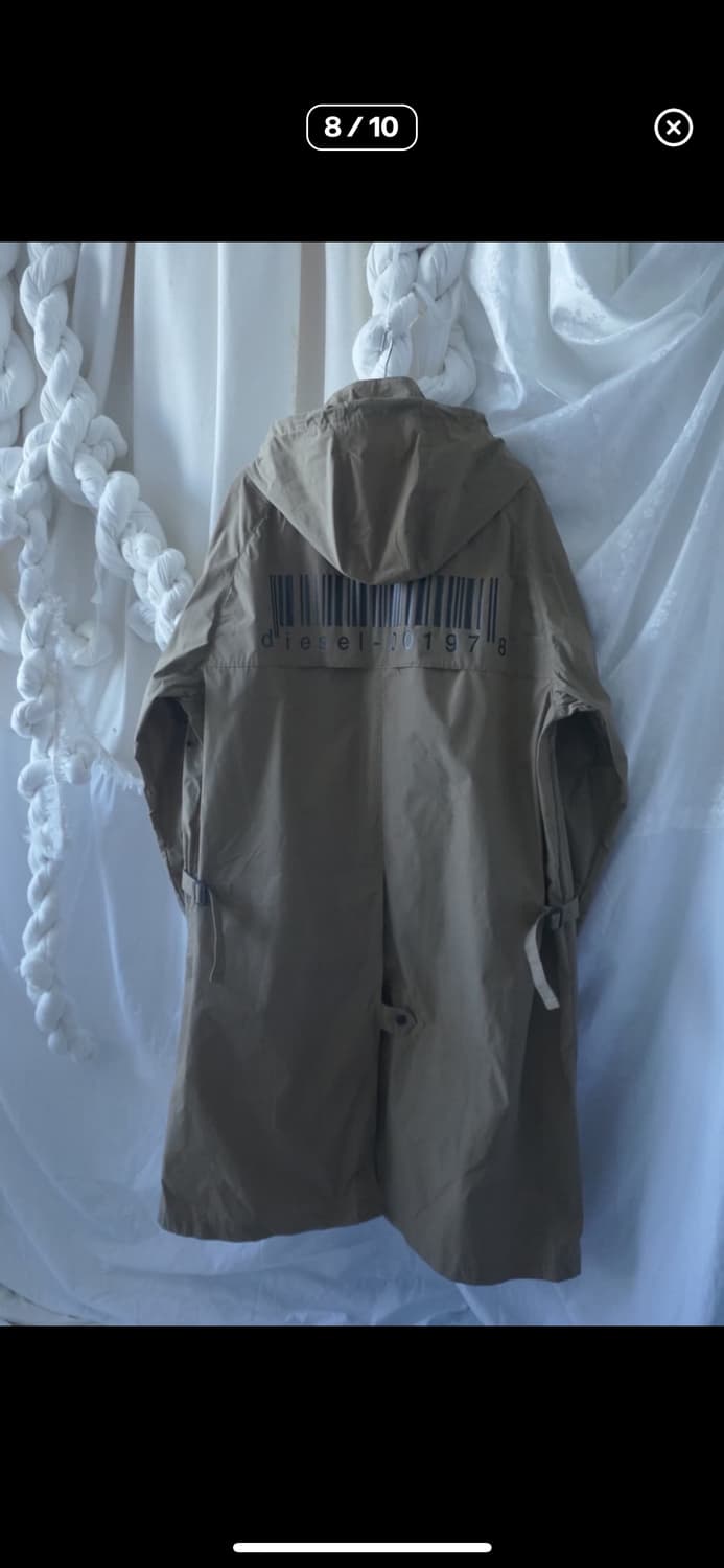 [ Diesel ] hooded trench 상품이미지8