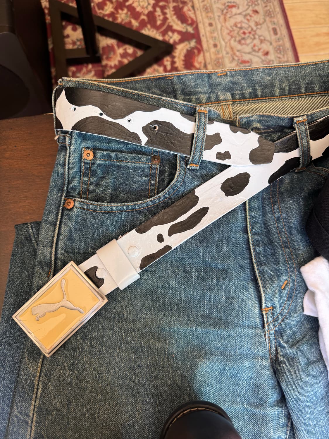 푸마 골프벨트 애니멀 패턴  상품이미지1