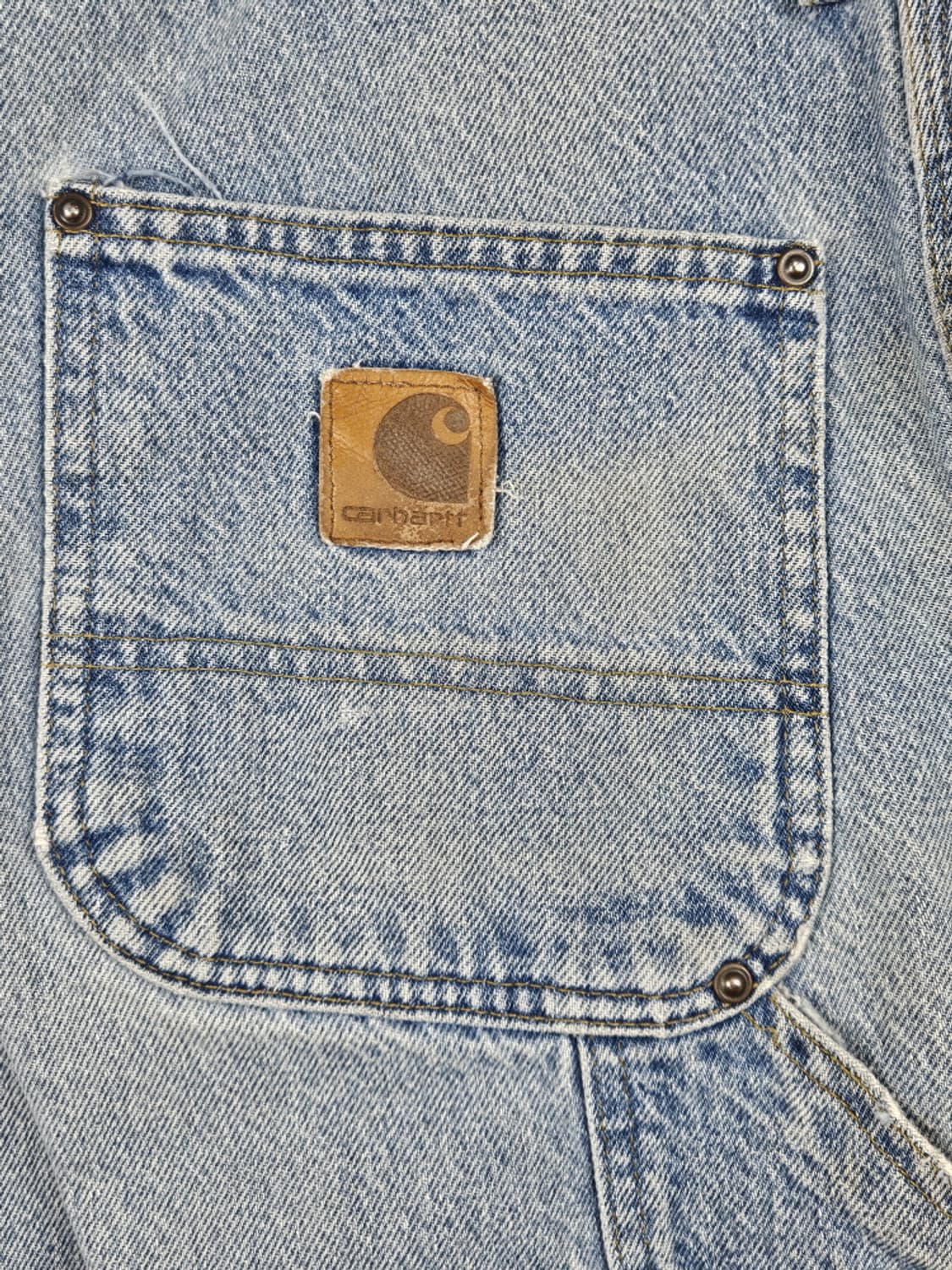 칼하트 데님 더블니 카펜터 워크 팬츠 ( 38X30 ) / 10412 상품이미지8