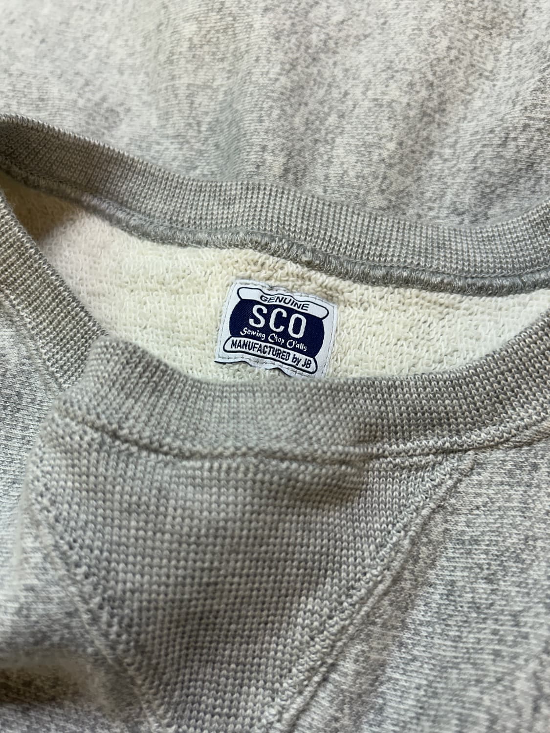 존불 SCO 리버스위브 스웻셔츠 (JAPAN MADE) 상품이미지6