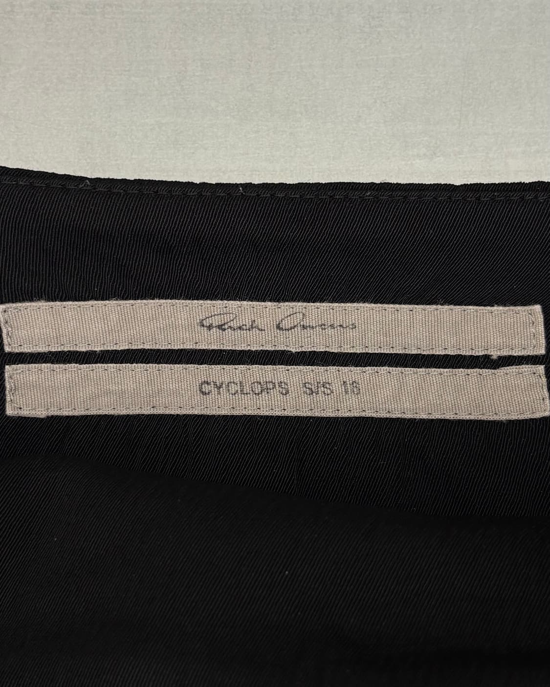 Rick Owens 릭오웬스 16SS 블랙 사이클롭스 배기팬츠 상품이미지9