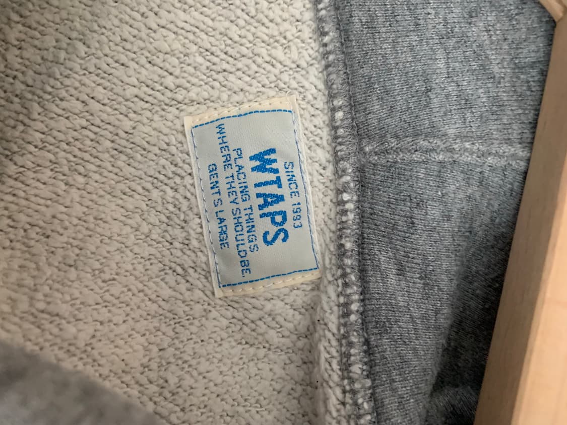 더블탭스 후드 올드모델 L 상품이미지7