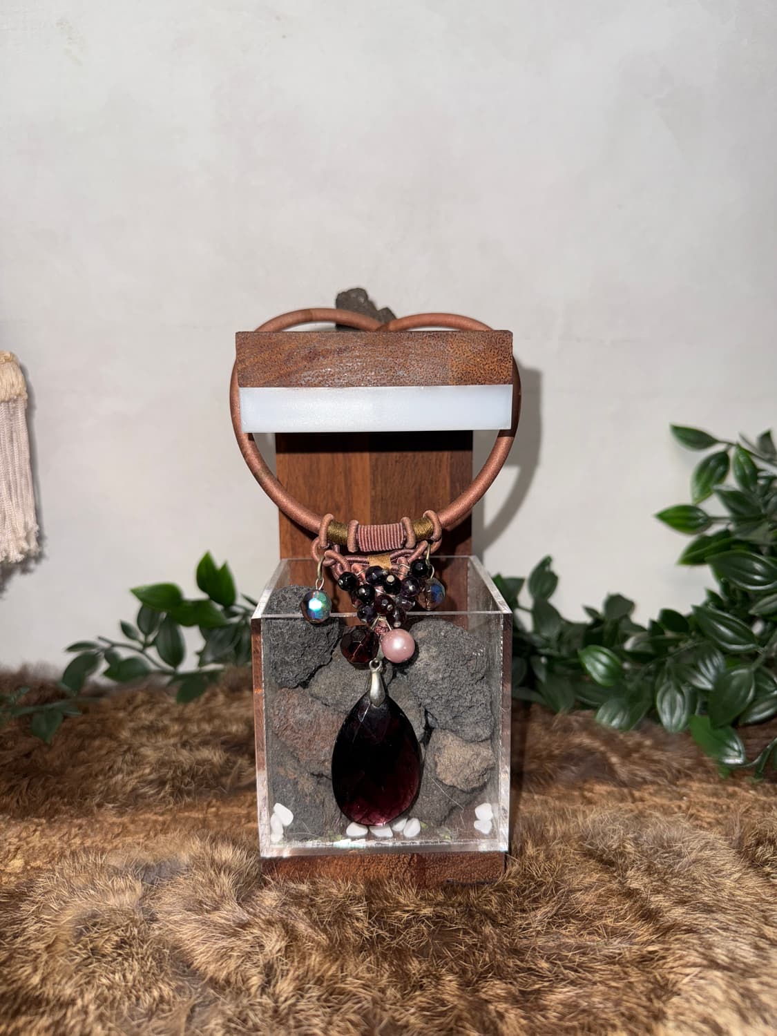 Indi pink oriental fairy gemstone 목걸이 상품이미지1