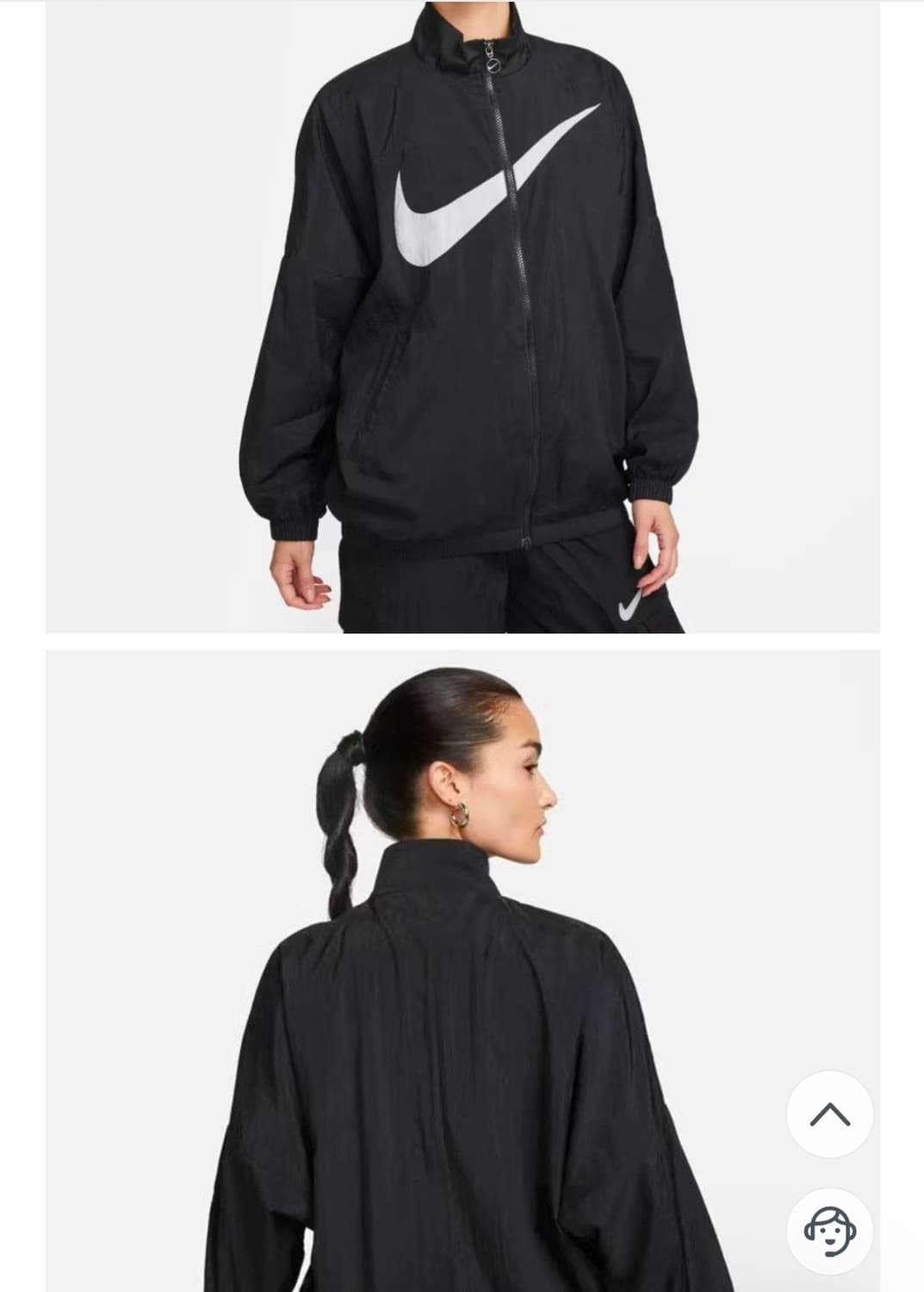 나이키 여성 에센셜 우븐 자켓 L 상품이미지3