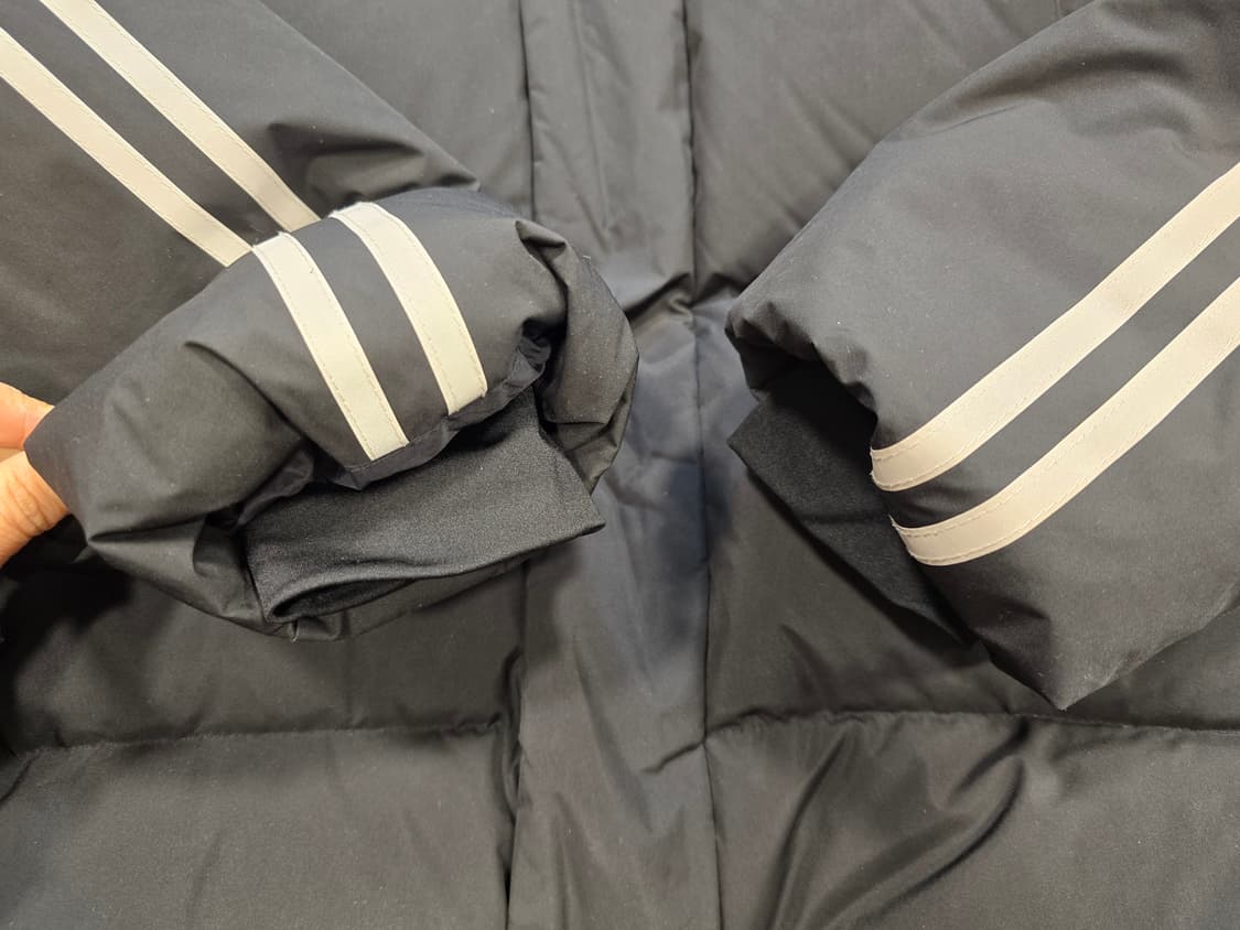 널디 NERDY 남성 덕다운 롱패딩 블랙 M(95) 상품이미지7