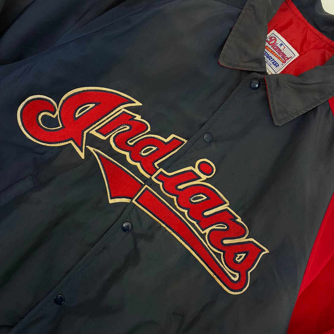 Starter   스타터 90,s USA 클리블랜드 인디언스 자켓 상품이미지4