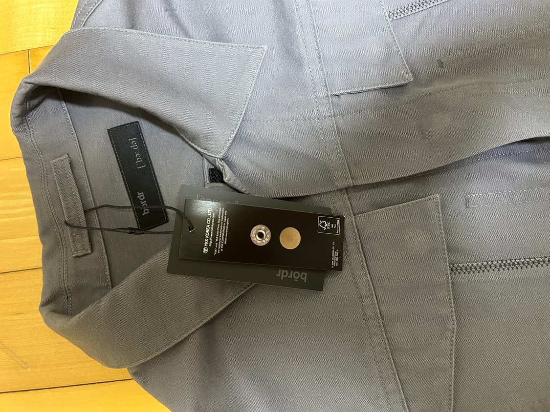 보더 bordr TRUCKER JACKET (GREY) 상품이미지3