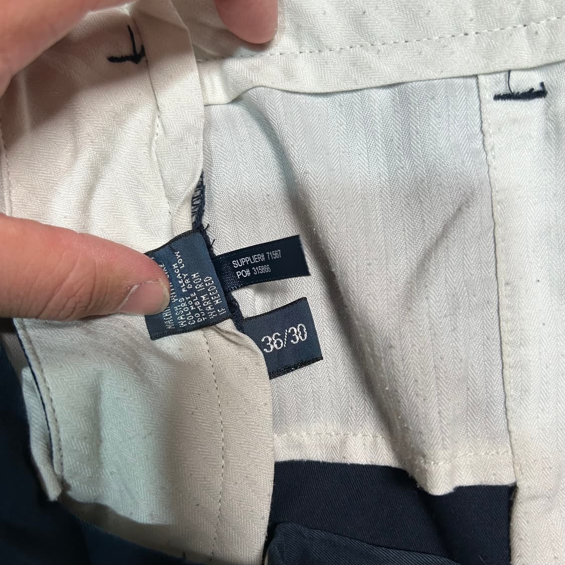 [36X30] 폴로 랄프로렌 네이비 치노팬츠 상품이미지7