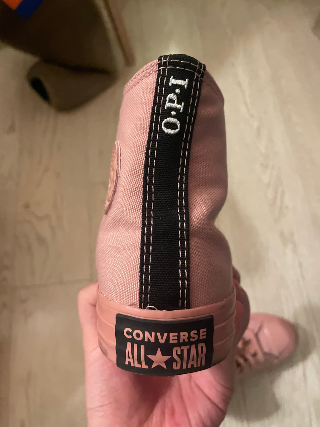 초희귀 빈티지 컨버스 척테일러 opi 올핑크  사이즈235 판매! 상품이미지6