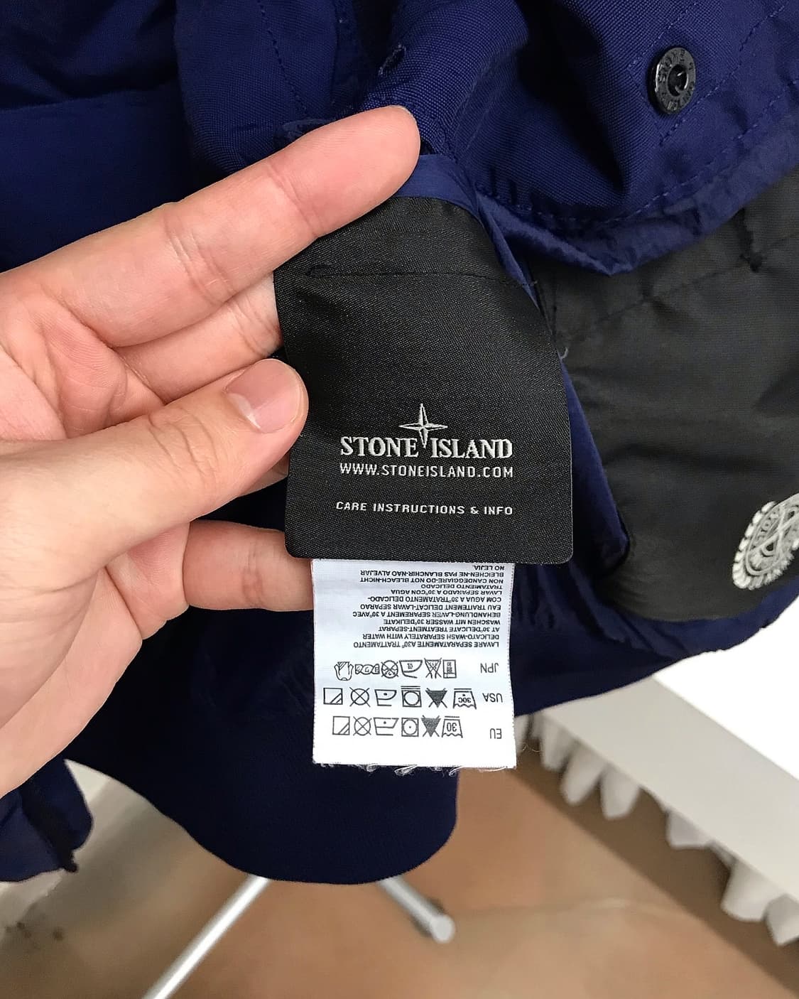 스톤아일랜드 가먼트 다잉 패딩 조끼 베스트 상품이미지6