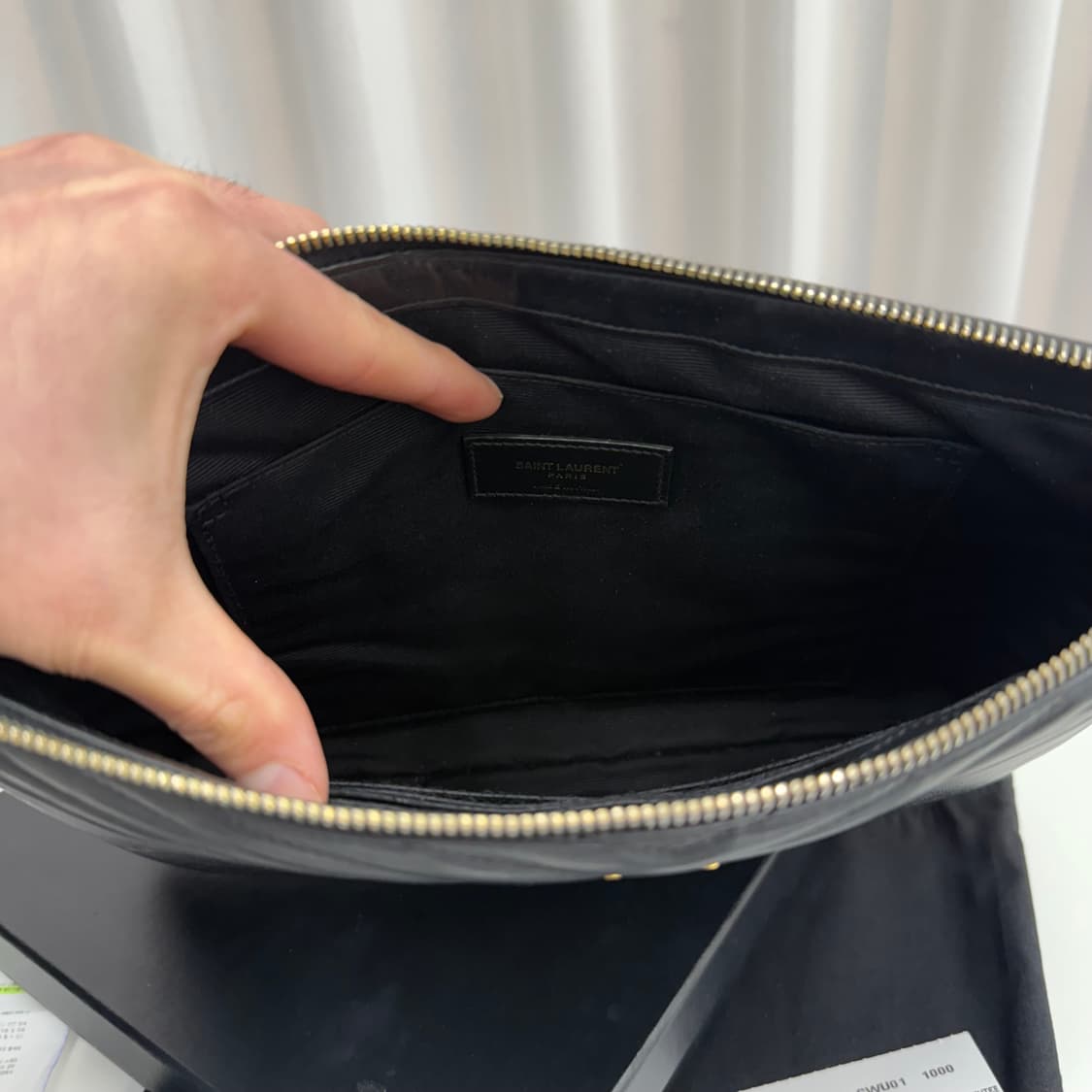 [풀박스] 생로랑 마틀라세 미디움 클러치 상품이미지6