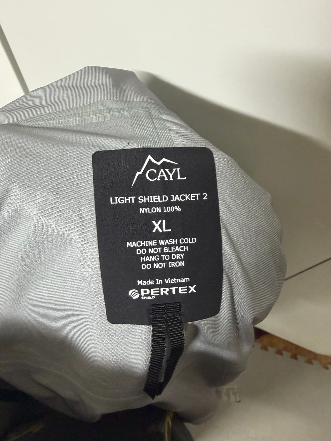 케일 라이트쉴드자켓2 블랙 XL판매합니다. 상품이미지1