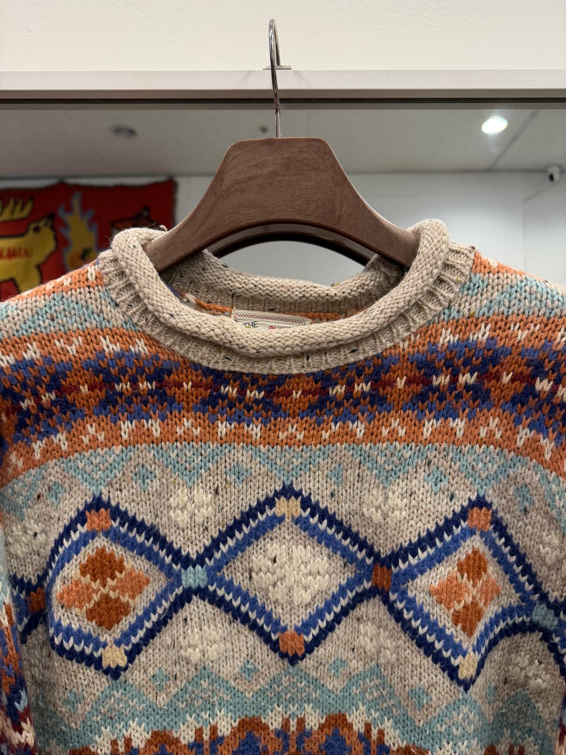 The Original Wear 빈티지 노르딕 울 니트 스웨터 상품이미지2