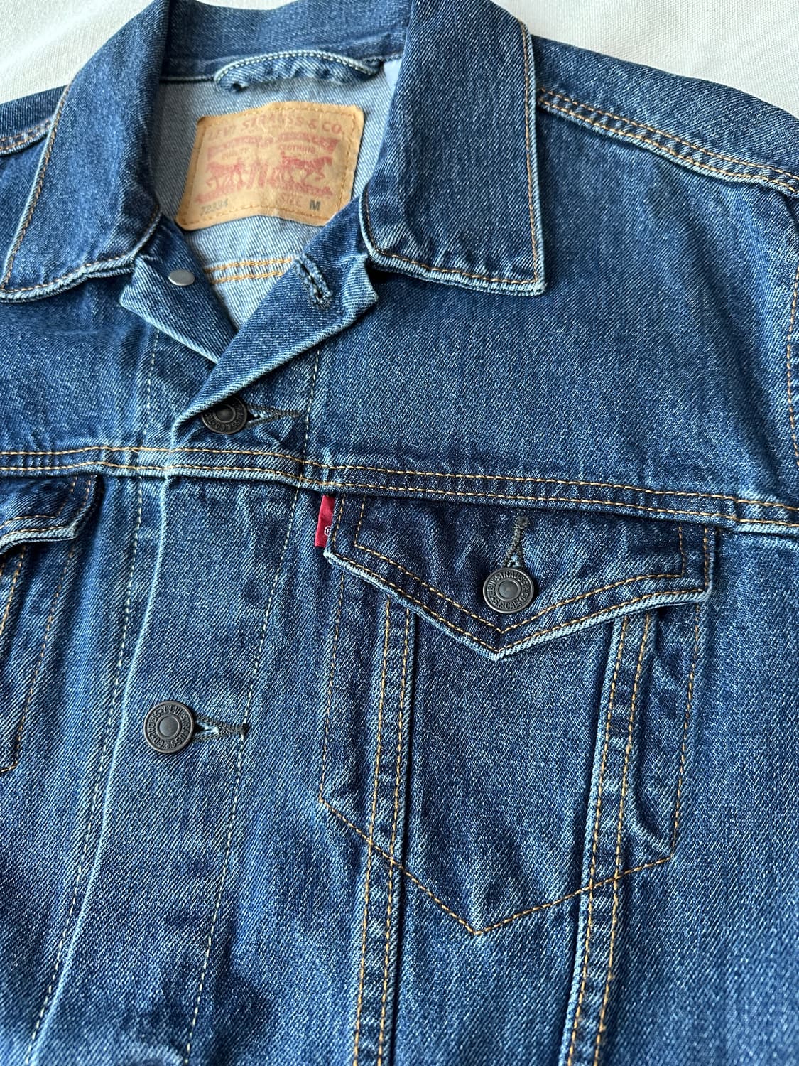 리바이스 3세대 데님 트러커 자켓 M 상품이미지3