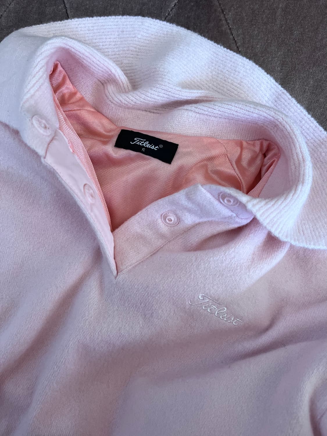 타이틀리스트 여성 카라방풍니트 S사이즈 상품이미지6