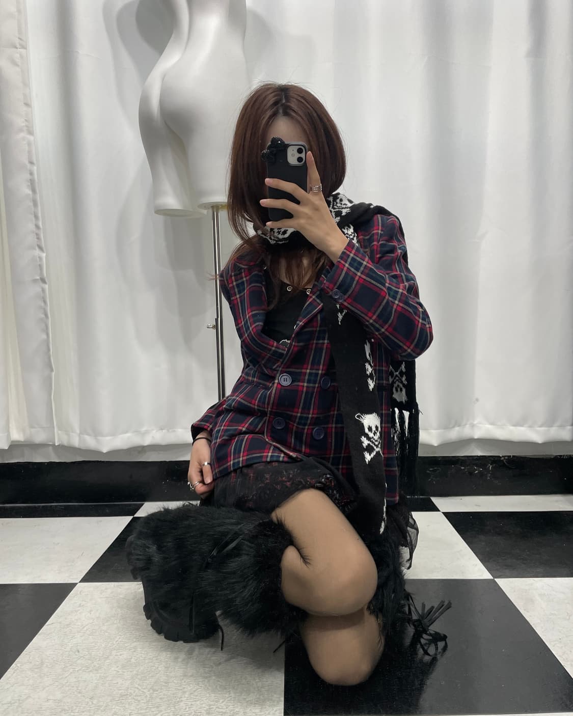 🎸체크 패턴 블레이져🎸 상품이미지1