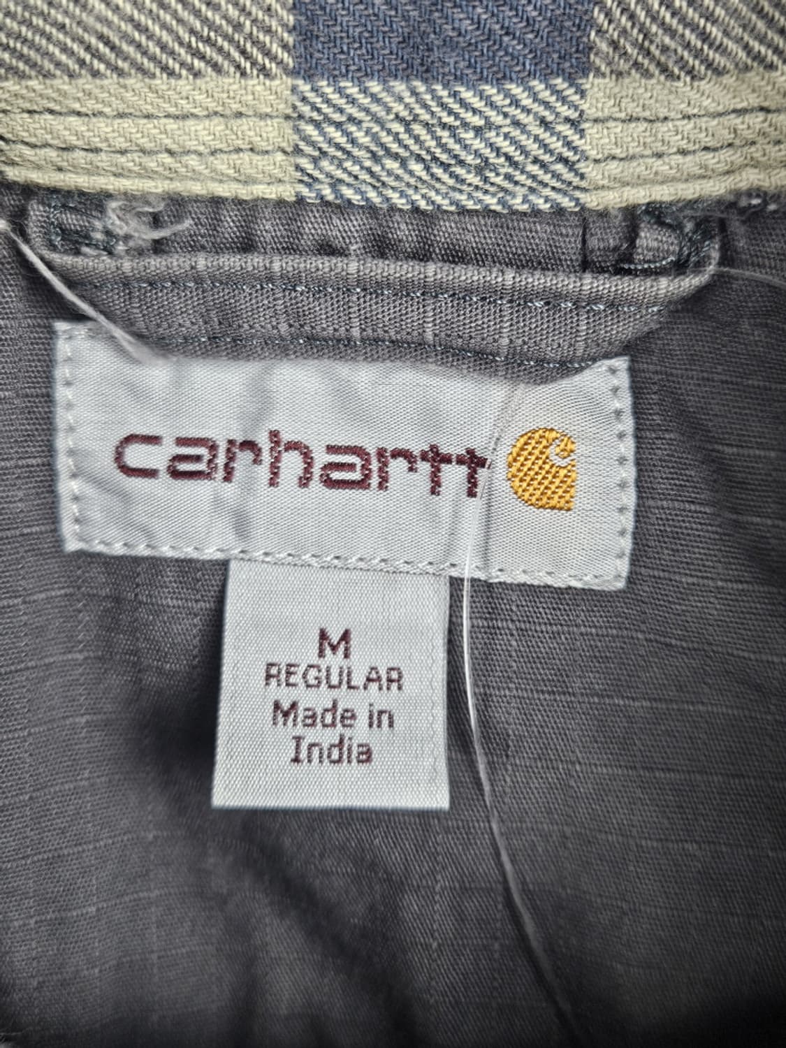 칼하트 립스탑 헤비 플란넬 워크 셔츠 자켓 ( M ) / 10452 상품이미지8