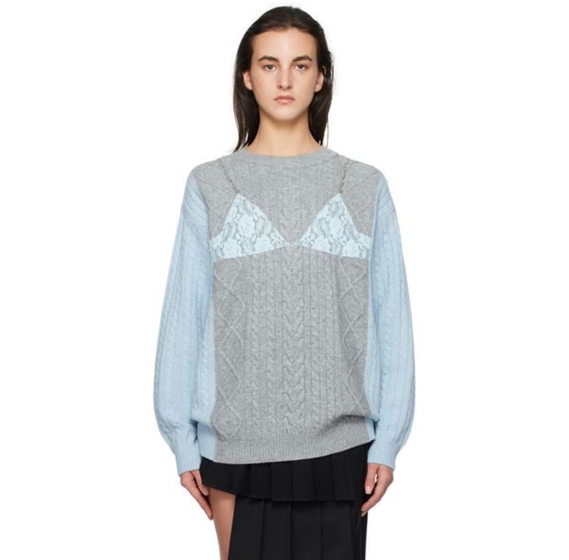 앤더슨벨 란제리 보이프렌드 니트 상품이미지1