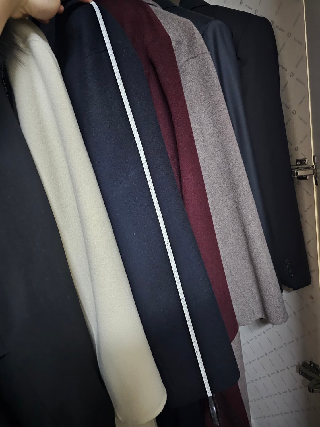 포터리 캐시미어 멜톤 울 맥코트 24fw (3사이즈) 다크 네이비 상품이미지7