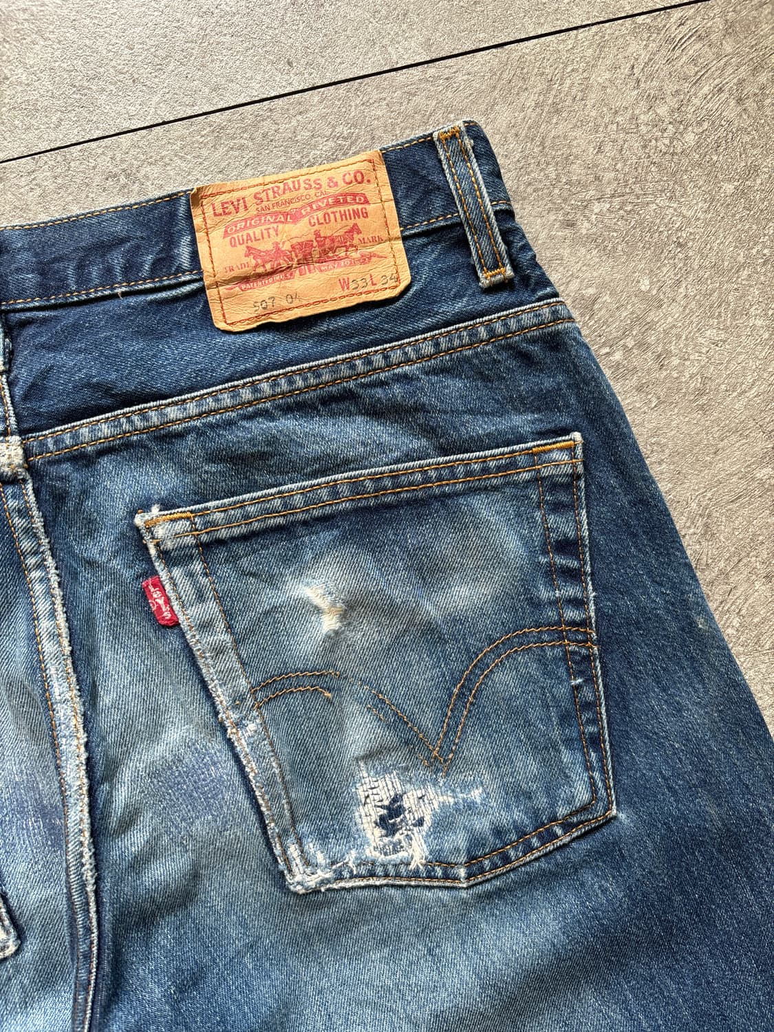 리바이스 507 부츠컷 상품이미지7