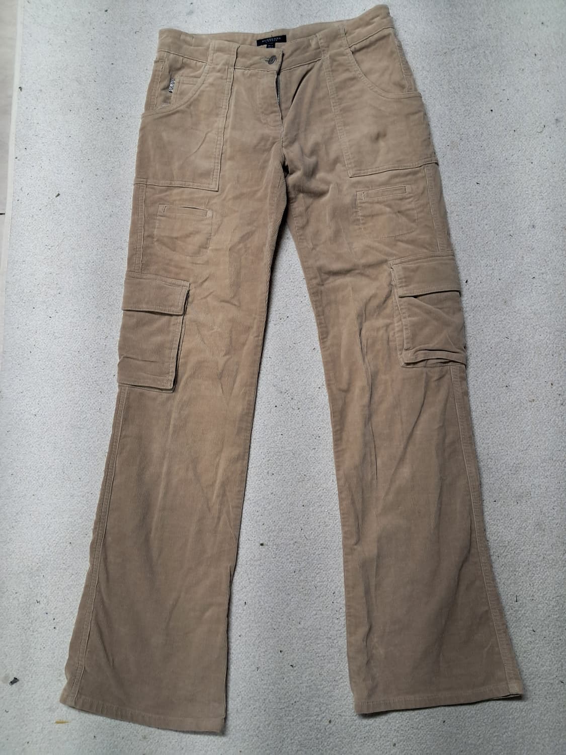 버버리 코듀로이  부츠컷 상품이미지1